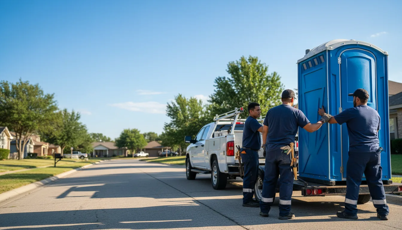 Portable Toilet Rental in Oskaloosa, KS near me